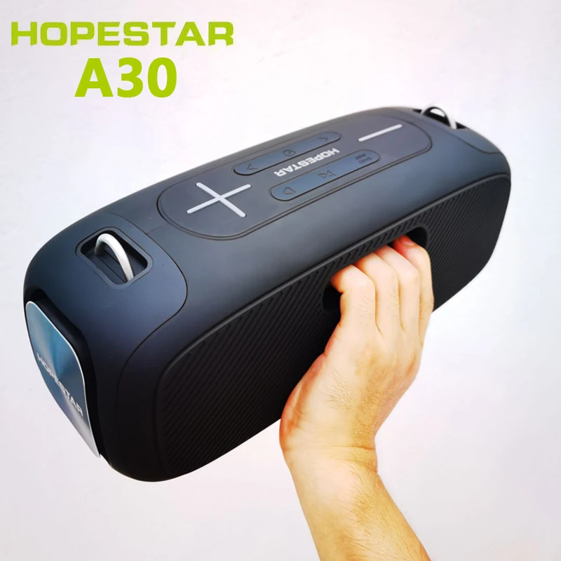 

HOPESTAR A30 55W High Power Portable Bluetooth Speaker Caixa De SomSuper Bass Subwoofer Wireless Sound Box Outdoor speaker