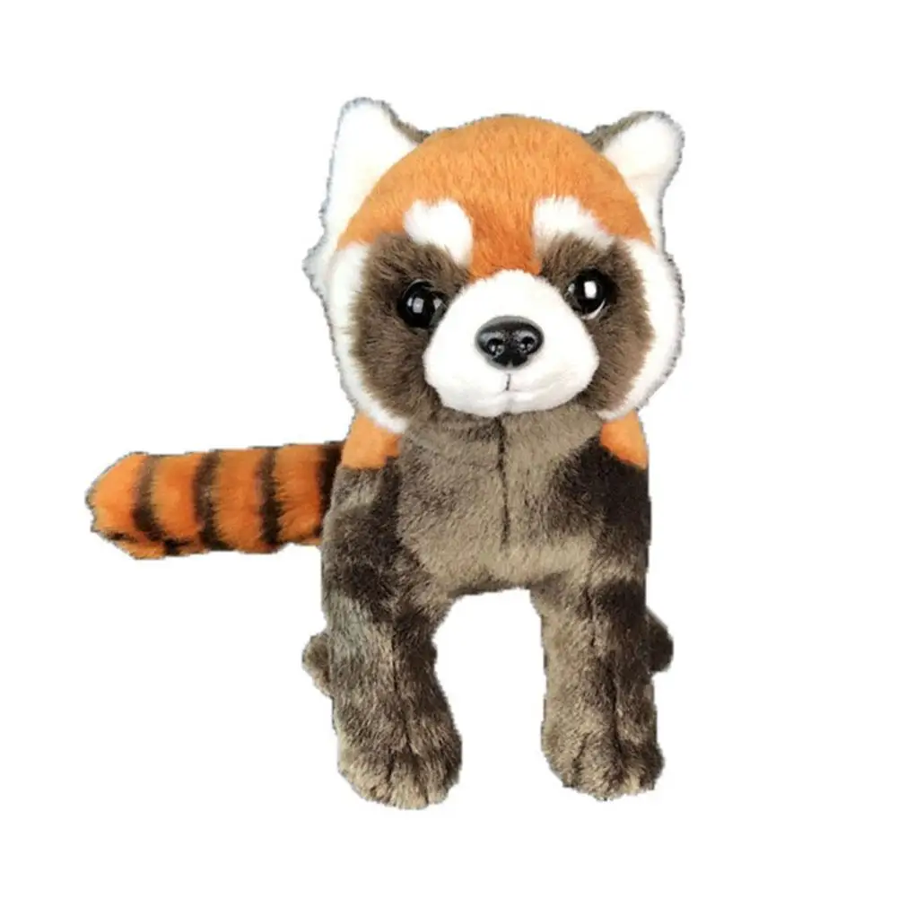 

2020 New High Quality Simulation Red Panda Plush Toys Stuffed Animal Toy Soft Lesser Panda Dolls Kids Toys 45cm Length