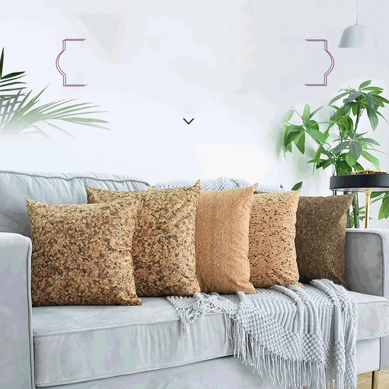 

Новинка 2020, короткая подушка, чехол для подушки, наволочка из полиэстера 45*45, Декоративная Подушка для домашнего декора, подушки Almofadas Dec