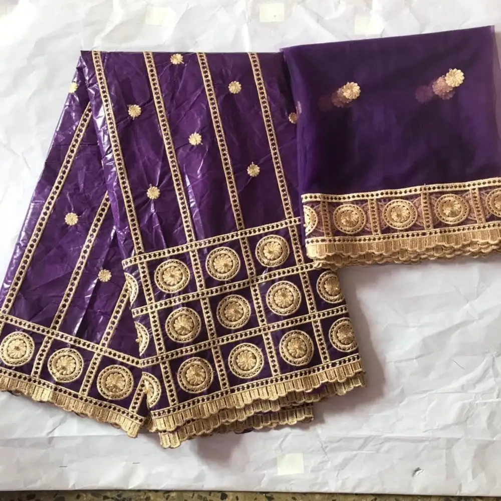 coffee swiss voile lace in switzerland bazin riche african fabric 2020 high quality net cloth embroideried KRL-9734 | Дом и сад