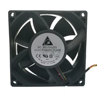 new and original delta tfb0912uhe 12v 2 28a 9238 9cm violence server cooling fan 4 wire 3 wire 2 wire
