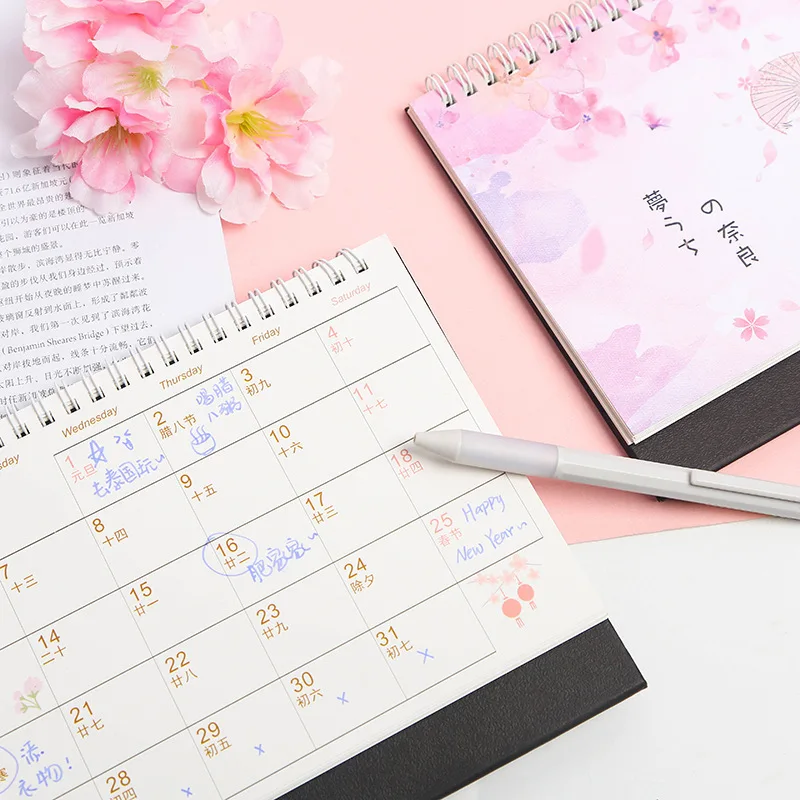 2020 год Серьги &quotВишня&quot цветет и девушка катушка календарь Сделай Сам