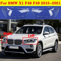 new car front head light lamp for bmw x1 f48 f49 2015 2021 headlight cover glass lens case headlamp lampshade auto shell
