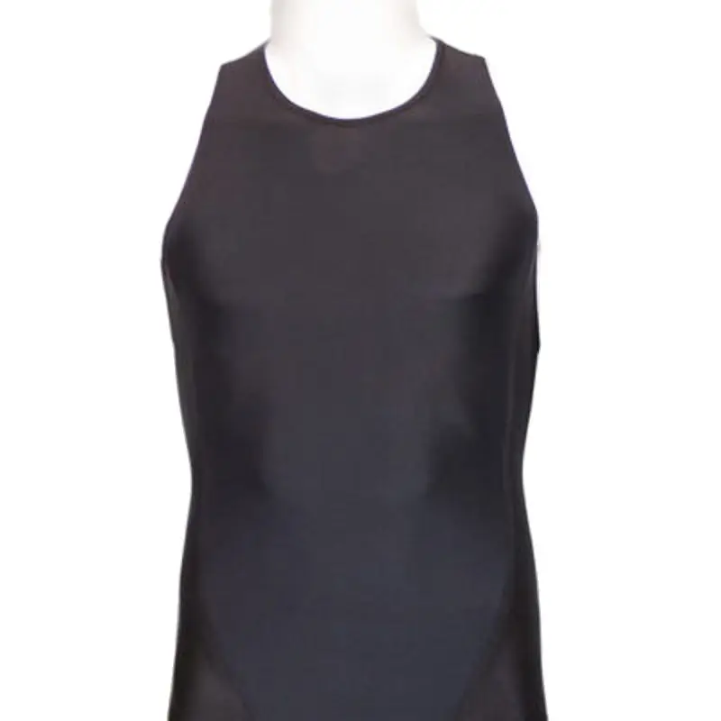 Конкурентный купальный слитный купальник Мужская майка Цельный мягкая