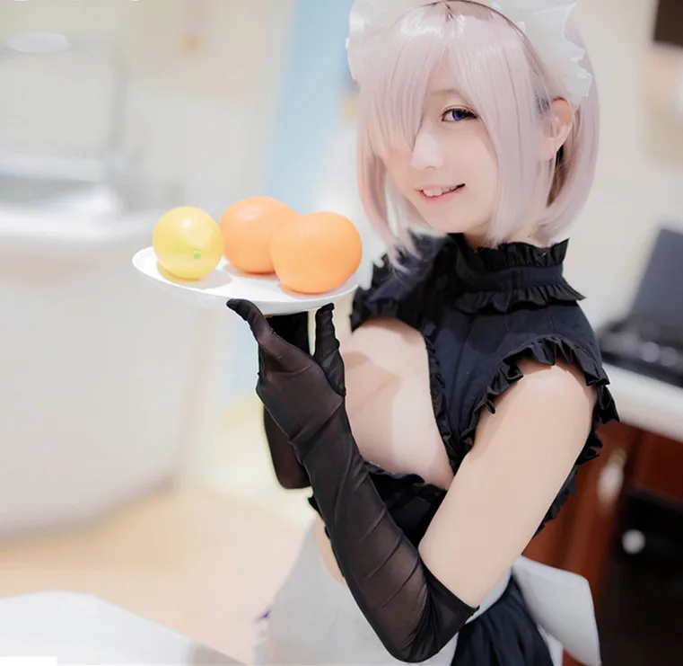 Аниме Fate/grand Order Matthew косплей костюм для женщин горничной униформа платье Хэллоуин