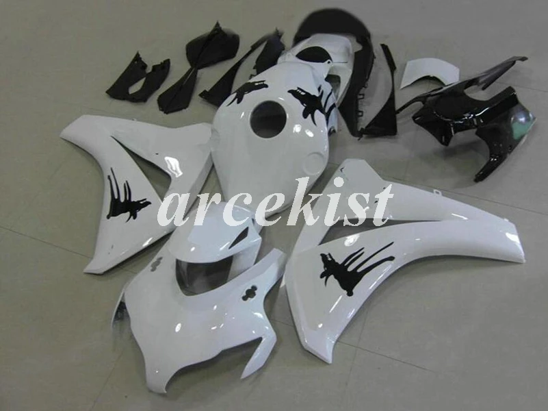 

New ABS whole Motorcycle Fairings Kit Fit For Honda CBR1000RR 2008 2009 2010 2011 08 09 10 11 bodywork set white black