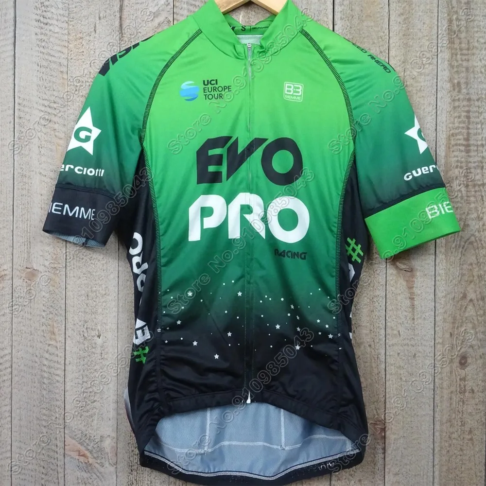 

2021Brazil New EvoPro Cycling Jersey Bicycle Team Short Sleeve Sets Maillot Men's Culotte Summer breathable Cycling Clothing