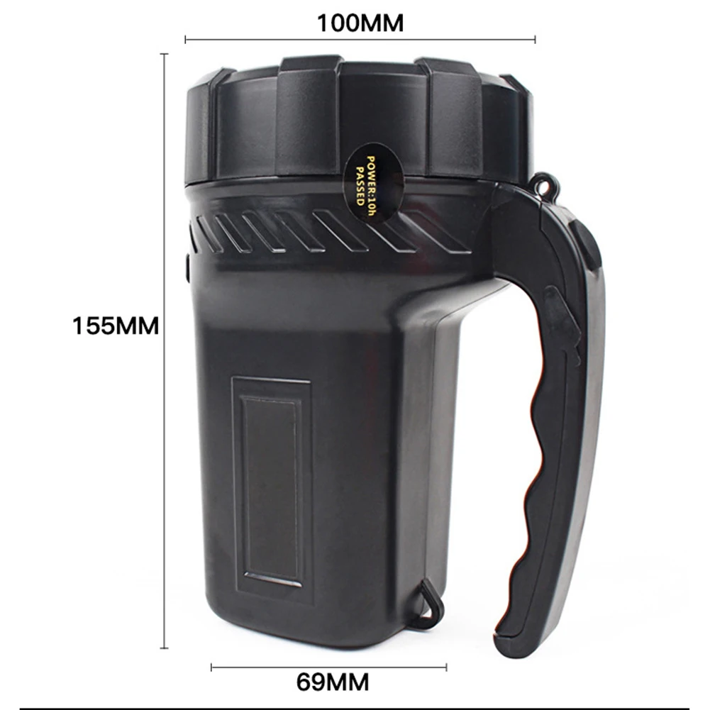 

5W LED Handheld Searchlight High Brightness 1200 mA Rechargeable Battery Portable Searchlight Handheld Torch Outdoor Accessories