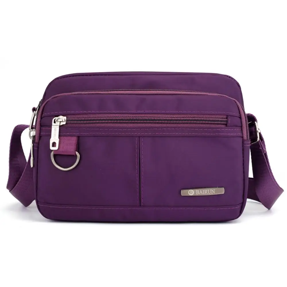 Женская и мужская сумка мессенджер через плечо одноцветные водонепроницаемые