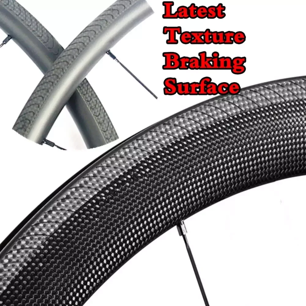 Новый 3 к тормозной поверхности клинчер бескамерные готовые карбоновые