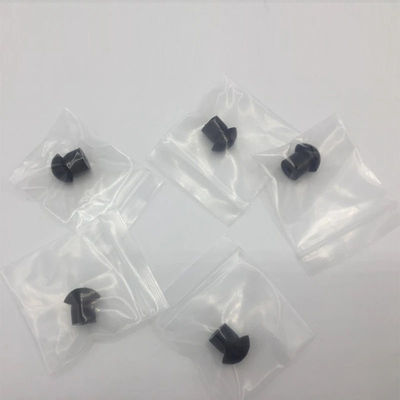 10 X силиконовые наушники-вкладыши для радио с грибами черные | Электроника