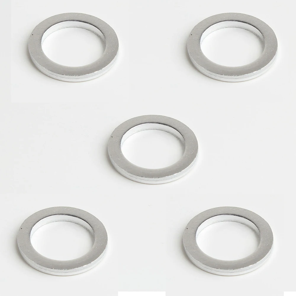 10 шт./упак. Алюминий шайба прокладка Nut and Bolt комплект плоское кольцо уплотнения