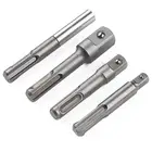 Набор отверток для сверл SDS Plus, 4 шт.компл., переходник для сверл, переходник со стальным шариком + шатун из нержавеющей стали