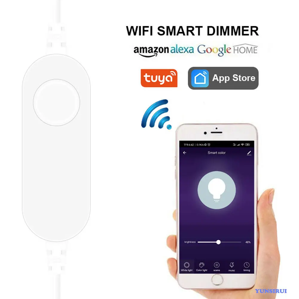 Беспроводной мини-контроллер с USB Tuya Smart Life Светодиодная лента 5050 RGB RGBCCT