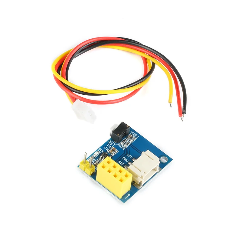 ESP8266 ESP-01 ESP-01S WS2812 RGB светодиодный светильник модуль для Arduino ESP 01 контроллер адаптер модуль электронный DIY Kit