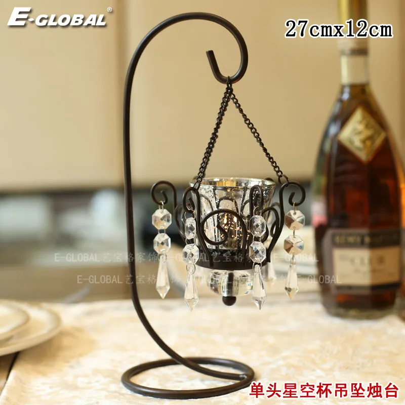 Маленький подсвечник в скандинавском стиле украшение геометрическом простой