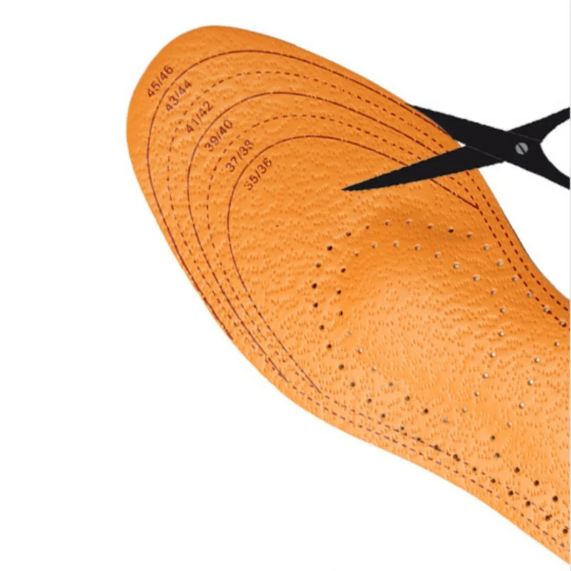 

Unisex Orthotic Arch Support Sport Shoe Insoles Insert Cushion for Men Women leather Sport Wear-resistant Breathable Insole