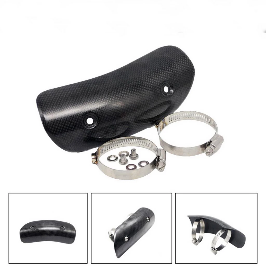 

Cover Exhaust Pipe Protection Modification Shield 200mm Replacement