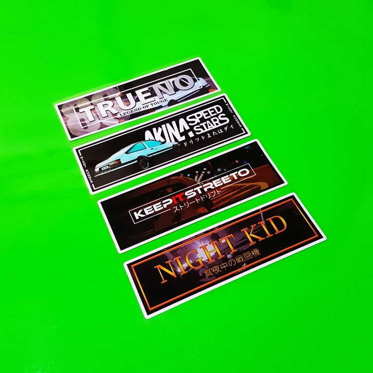 Стикер для стайлинга автомобиля в японском стиле HF Авто Переднее заднее ветровое