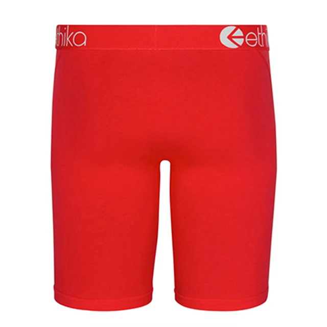 

OEM ethika with hearts solid color men underwear printed ethika boxers underwear