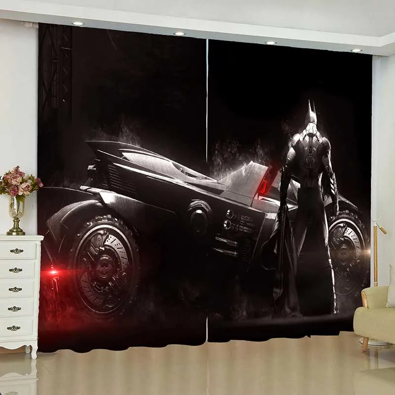 Justice League, занавески для окна, DC, Бэтмен, Wonder Woman, жалюзи, портьеры на окно, Затемненные занавески для гостиной - Цвет: 14