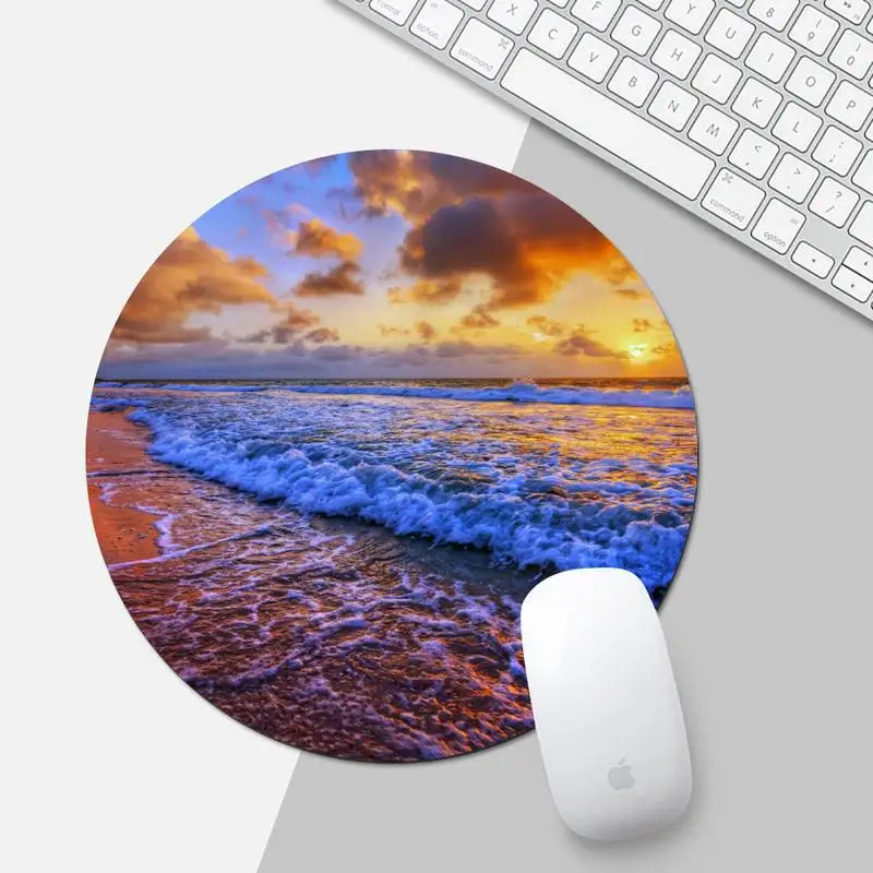 

beach Office Mice Gamer Soft Mouse Pad Mouse pad Game Officework Mat Non-slip Laptop Cushion mousepad