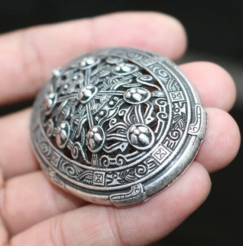 Винтажный нордический амулет комплект брошей Fibula Швеция скандинавский Викинг