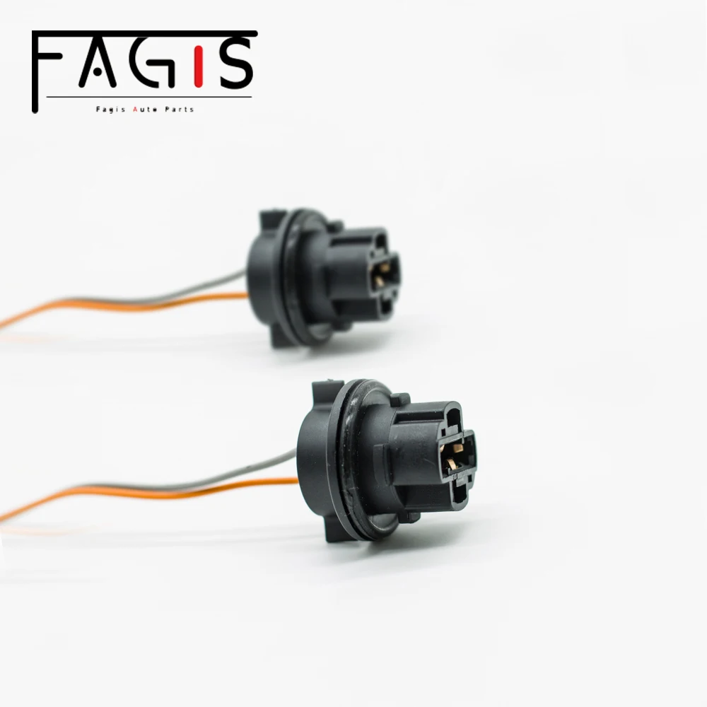 Fagis 1 шт. T20 7440 7443 Одиночная нить автомобиля цоколь лампы для стоп сигнала и