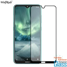 2Pcs Screen Protector For Nokia 2.3 7.2 5.3 Tempered Glass Full Glue Cover Protective Phone Film For Nokia 2.3 7.2 5.3 Glass