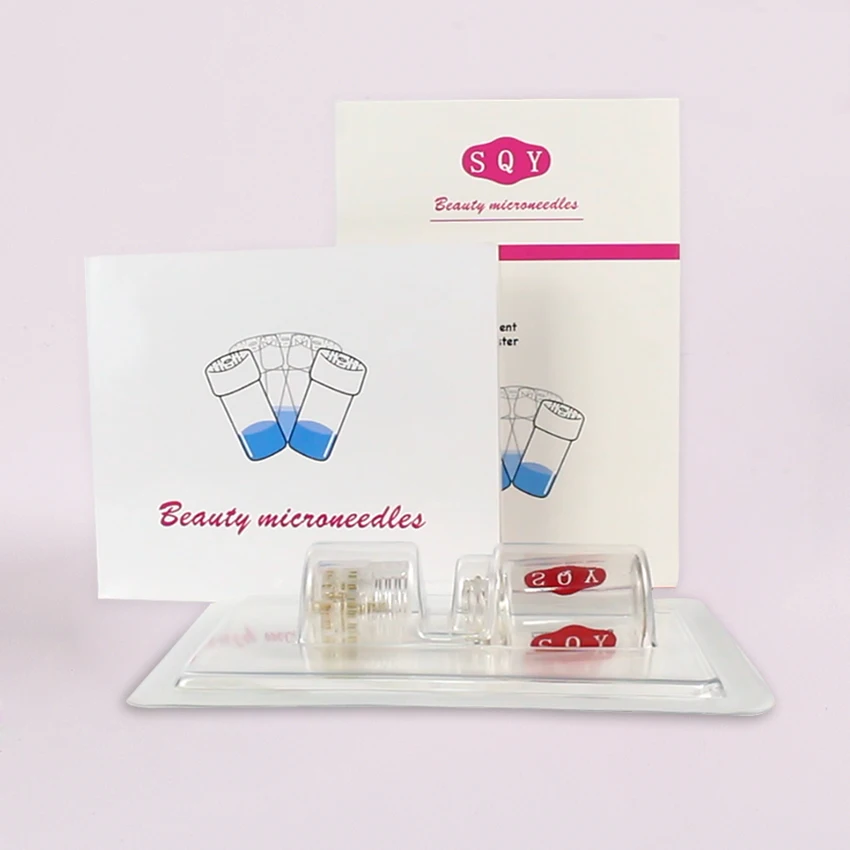 Hydra Needle 20 Face Skin Hydration Aqua MicroNeedle Mesotherapy Gold Pin Fine Derma Stamp MTS Therapy Care Tool | Красота и здоровье