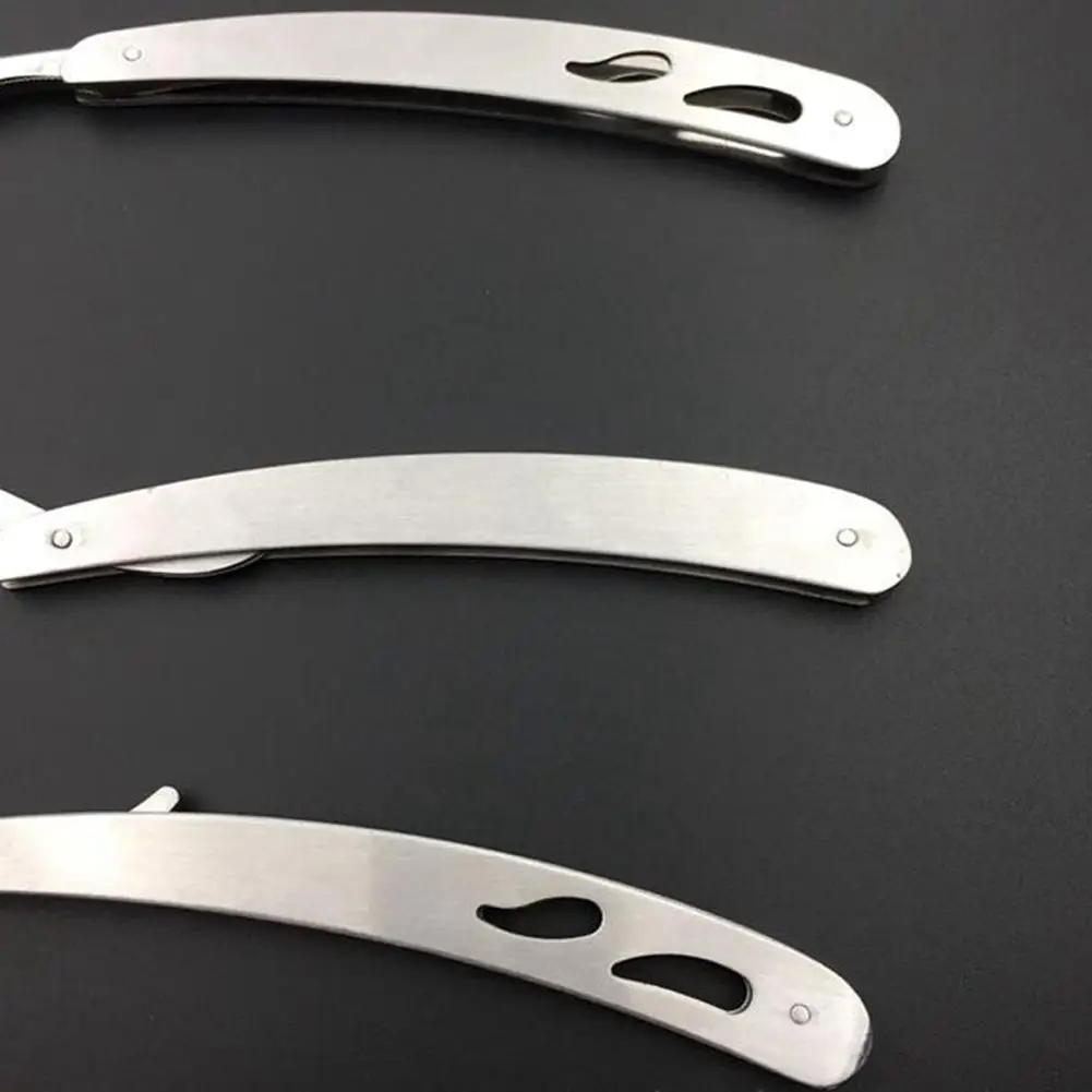 Kemei мужские инструменты для бритья парикмахерские лезвия античный складной