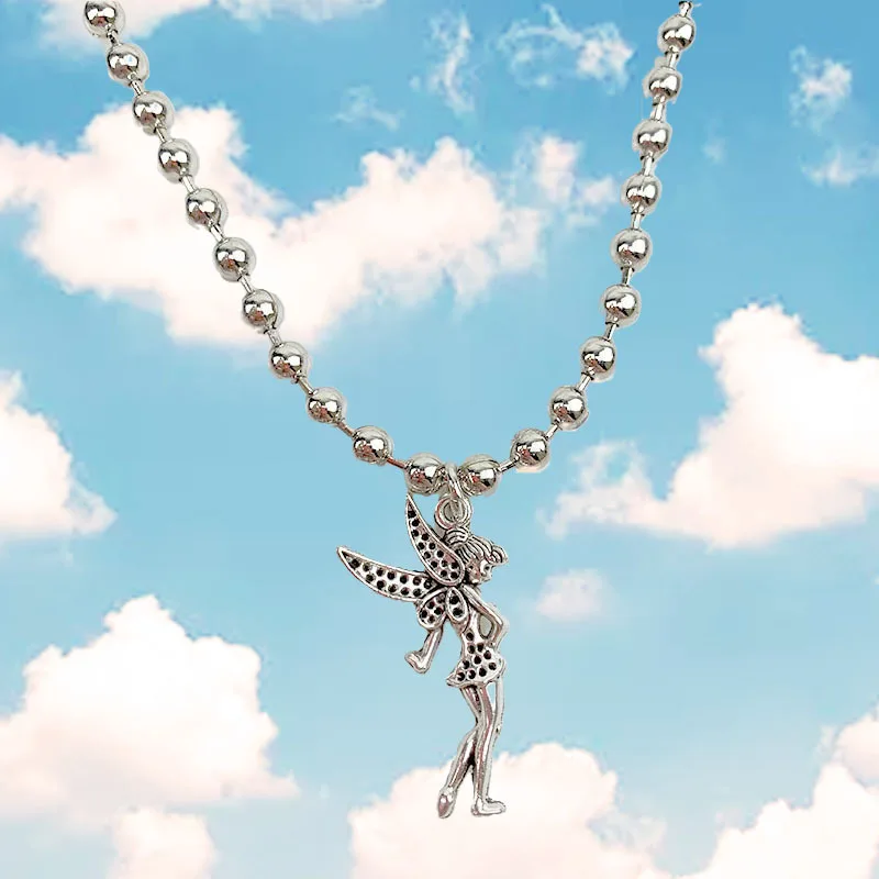 Ожерелье с металлической подвеской в виде черепа для мужчин и женщин винтажное