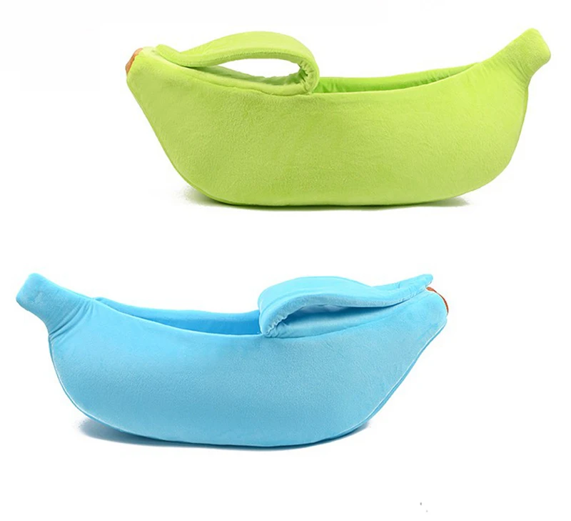 Домик кровать для кошки домик цвета банановая кожура милый вид Банановая кошечка