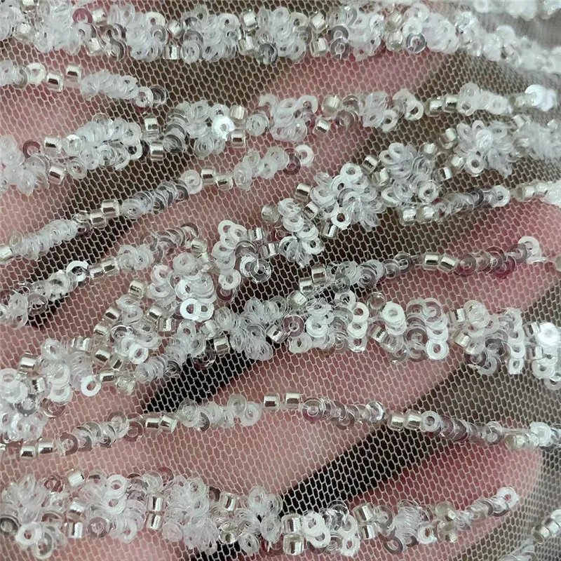 1 ярд высшее качество блестящая Роскошная модная кружевная ткань с богатыми