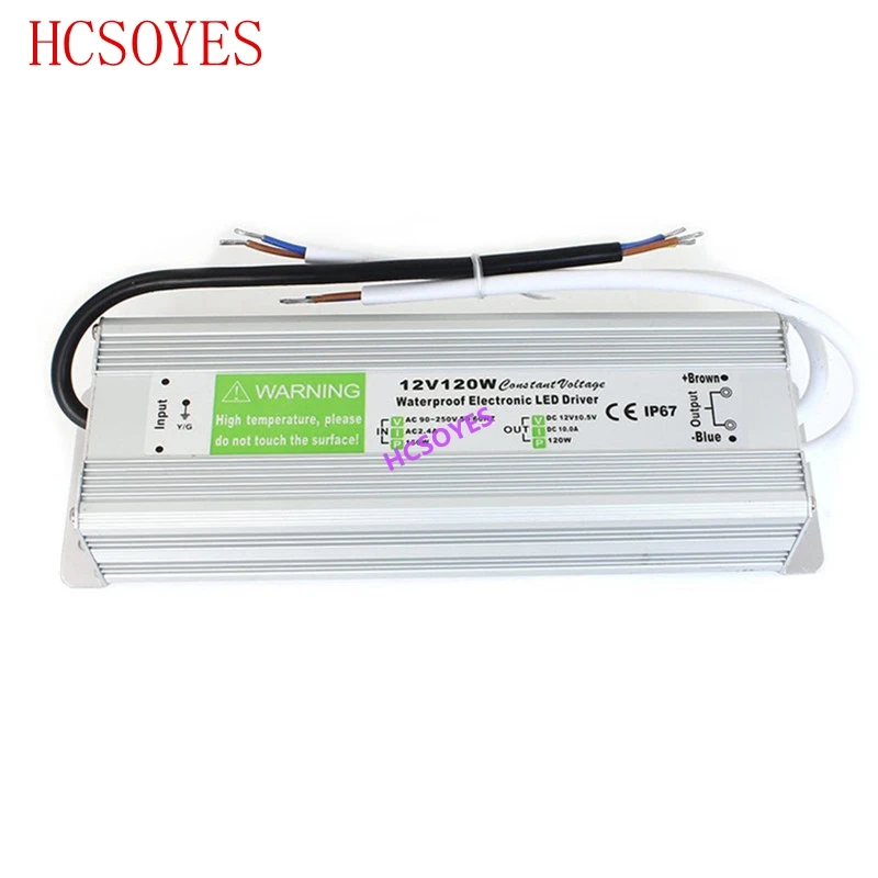 Трансформатор освещения для использования вне помещений водонепроницаемый IP67 220