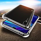 Прозрачный чехол для телефона Huawei Y9 2019 Y5 Y7 Prime 2018 Y6 Prime Y7 Pro, ударопрочный силиконовый защитный чехол