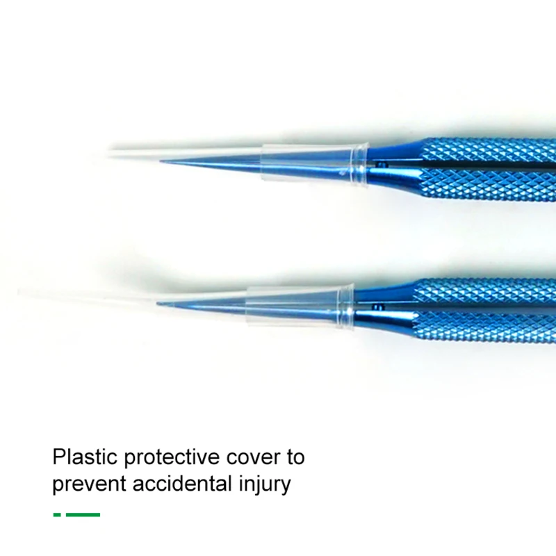 

RELIFE RT-11C/15C Ultra High Precision Flying Wire Tweezers 0.15MM Straight /Bent Tip Special For Flying Line Phone Repair Tools