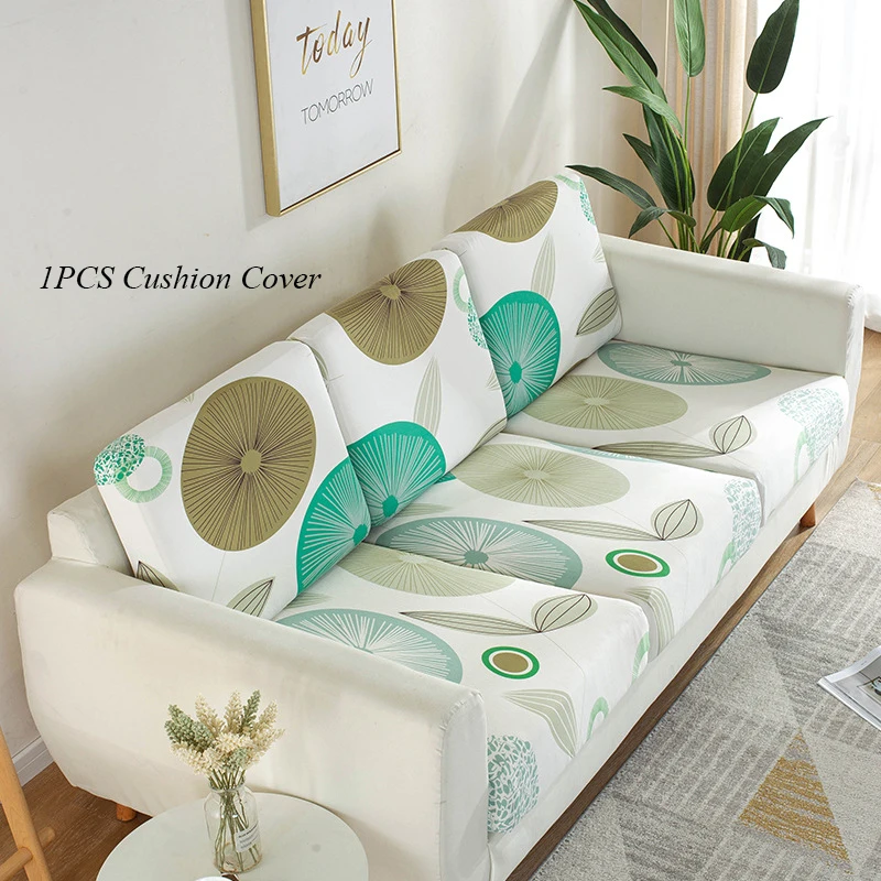 

Sofa Cushion Cover Nordic Style Polyester Slipcover For Living Room Funiture Protector Seat Cushion Elastic Printing Slipcovers