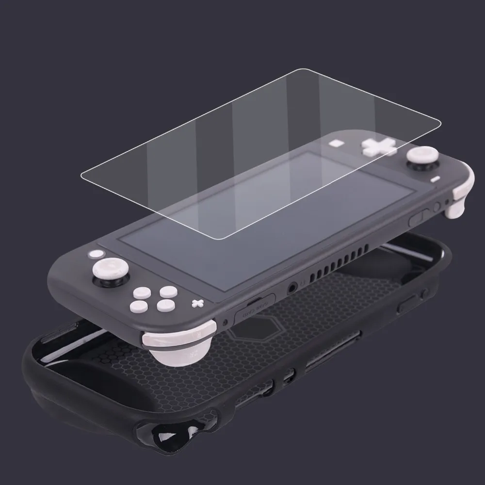 Мягкий ТПУ чехол CHINFAI для shand Switch Lite эргономичный Нескользящий Резиновый защитный чехол-подставка для NS Switch Lite мини-консоль