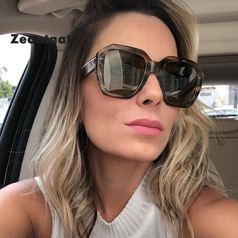 2019 Gafas Модные женские Квадратные Солнцезащитные очки Брендовые дизайнерские