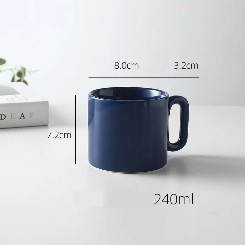 Кружка керамическая ручной работы 240 мл для кофе и чая | Дом сад