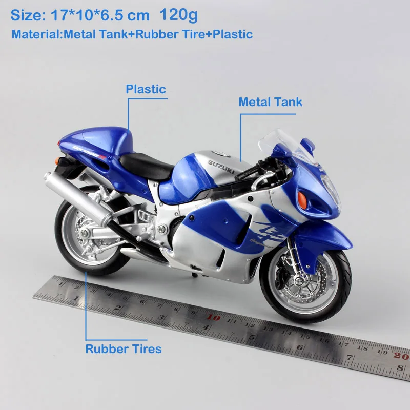 1:12 Масштаб automaxx маленький SUZUKI GSX 1300R Сокол Hayabusa литье под давлением металлический мотоцикл и спортивный велосипед модели подарок для мальчика игрушка