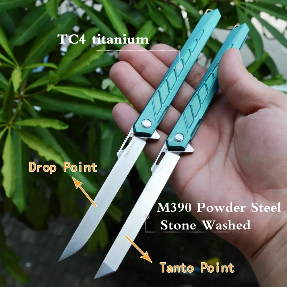 Складной нож FORESAIL-M390 уличный высокой твердости с лезвием из нержавеющей стали