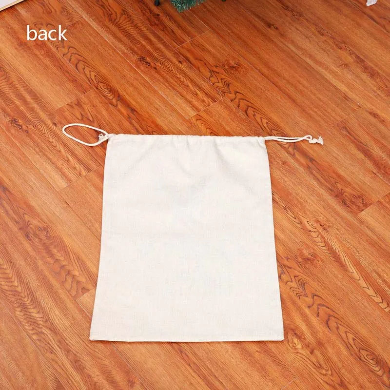 

Christmas large Drawstring Bags Cotton Drawstring Bags Makeup Bag Travel Pouch Storage Clothes Shoes Women Men Handbag Gift