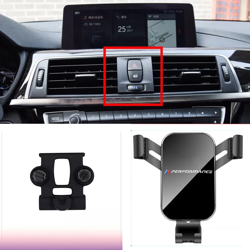 Автомобильный мобильный телефон-держатель для BMW M эмблема 5 серия G30 G31 2017 ~ 2019 520i