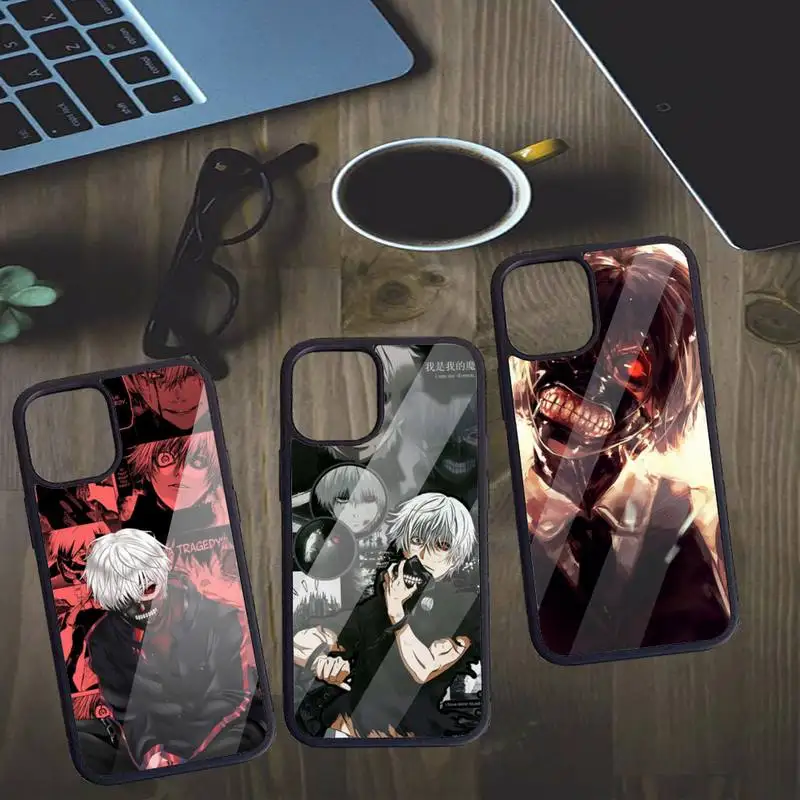

Tokyo Ghouls Japan anime Phone Case PC for iPhone 11 12 pro XS MAX 8 7 6 6S Plus X 5S SE 2020 XR