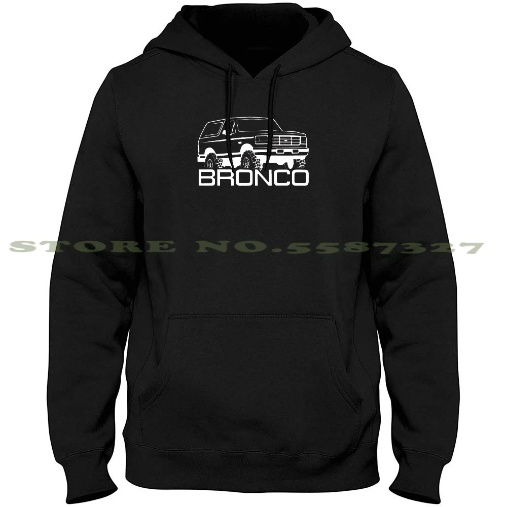 

1992-1996 Ford Bronco, белая уличная спортивная толстовка с принтом, толстовка Obs Bronco 1992 1996, Bronco Aeronose Suv 4X4 грузовик