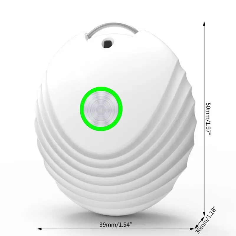 

Personal Wearable Air Purifier Necklace Mini Portable Air Freshener Ionizer Negative Ion Generator