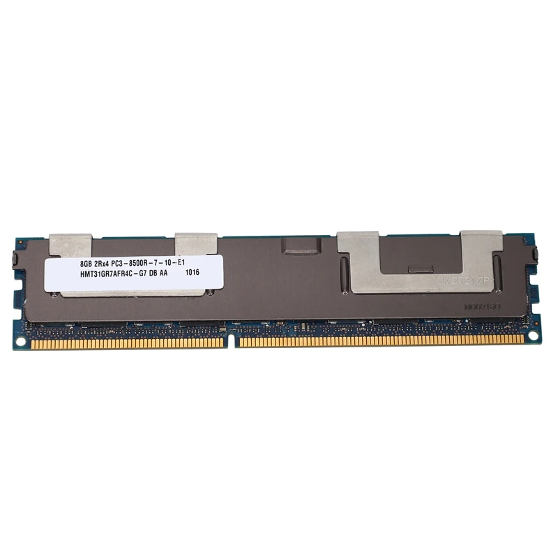 8 ГБ DDR3 для память сервера Оперативная 1 5 в DIMM PC3 8500R ECC REG LGA 2011 X58 X79 X99 материнская
