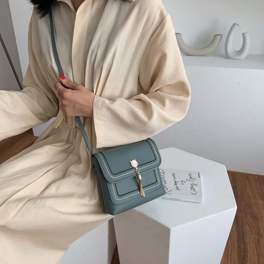 Белые маленькие женские сумки через плечо курьерские Сумки Женские известные